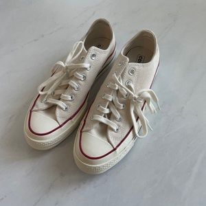 Brand New Chuck 70 Low-Tops in Parchment, Women’s 7.5